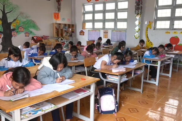 Hội thi “Vở sạch - Chữ đẹp” cấp tiểu học, năm học 2022 – 2023