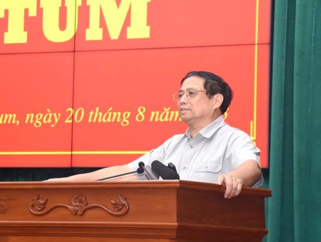 Thủ tướng: Kon Tum phải phát triển nhanh, mạnh, toàn diện, bền vững hơn nữa ảnh 1