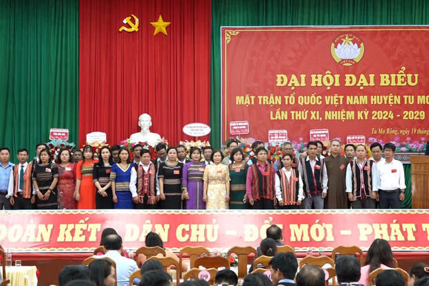 Đại hội Mặt trận Tổ quốc Việt Nam huyện Tu Mơ Rông lần thứ XI